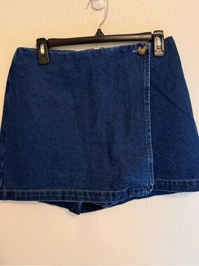 H&M Denim Mini Skort